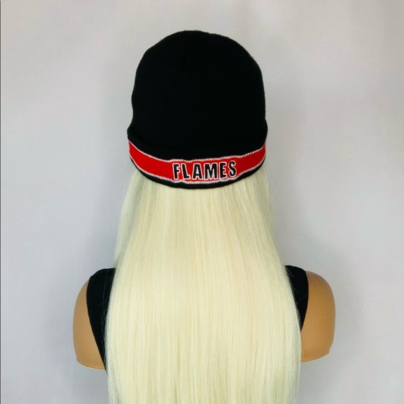 “Put On & Go” Long Ombre Blonde Synthetic Wig with Bangs - Picture 12 of 13